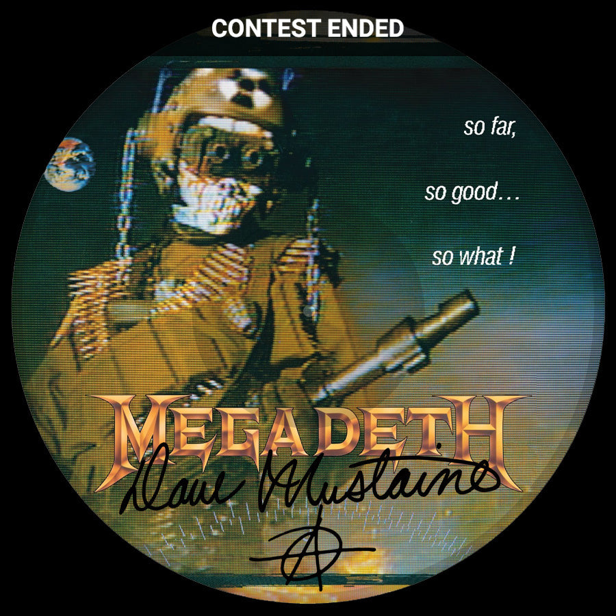 メガデス　 so far, so good... so what!　 レア盤 Megadeth: So Far So Good: So What – Victrola