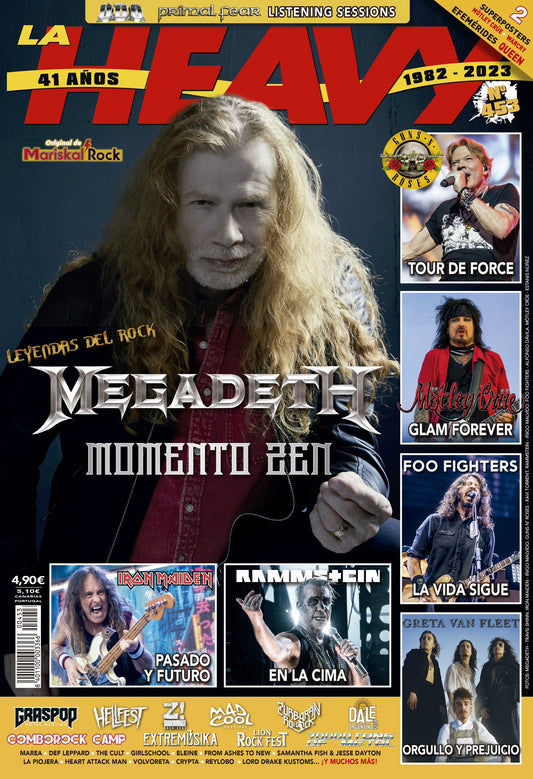 Dave Mustaine Featured in LA Heavy Magazine