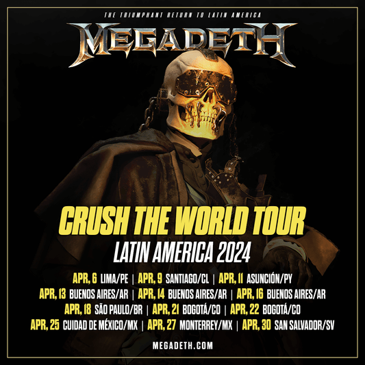 Crush The World Tour 2024 Kicks off Next Month