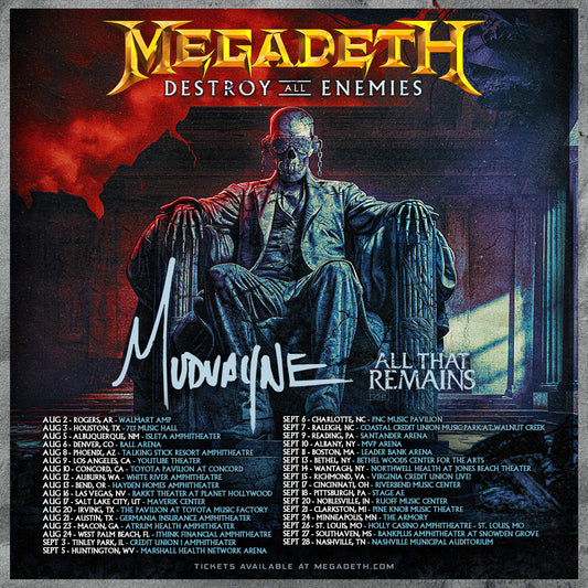 Presales Begin Today: Destroy All Enemies Tour