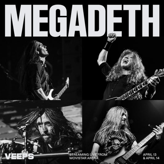 Megadeth Livestream | Crush The World Tour