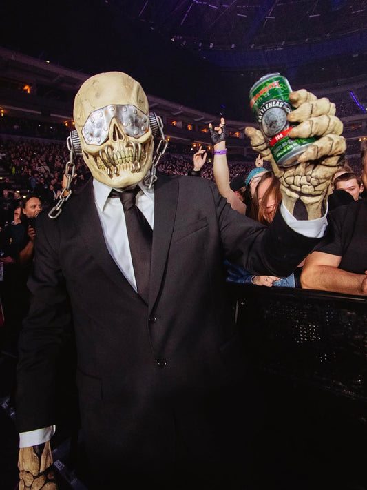 Megadeth Beer. Raise your can. Raise it loud.