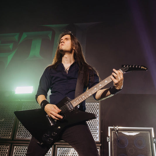 Teemu Stage Played Guitars