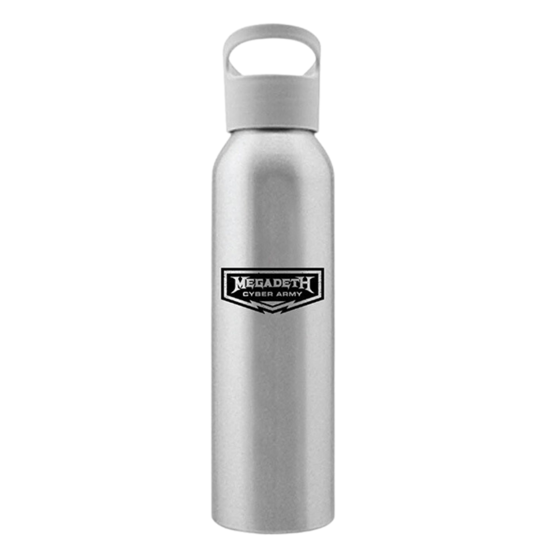 Megadeth Cyber Army Logo Water Bottle 2019