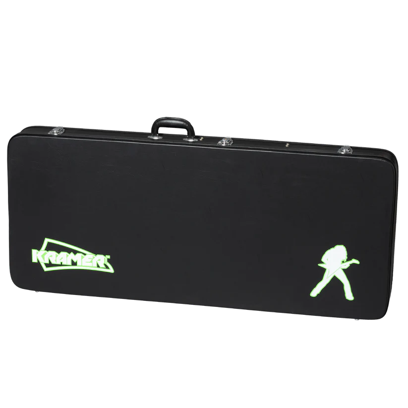 Dave Mustaine Signed Alien Tech Green Kramer Vanguard Signature Model