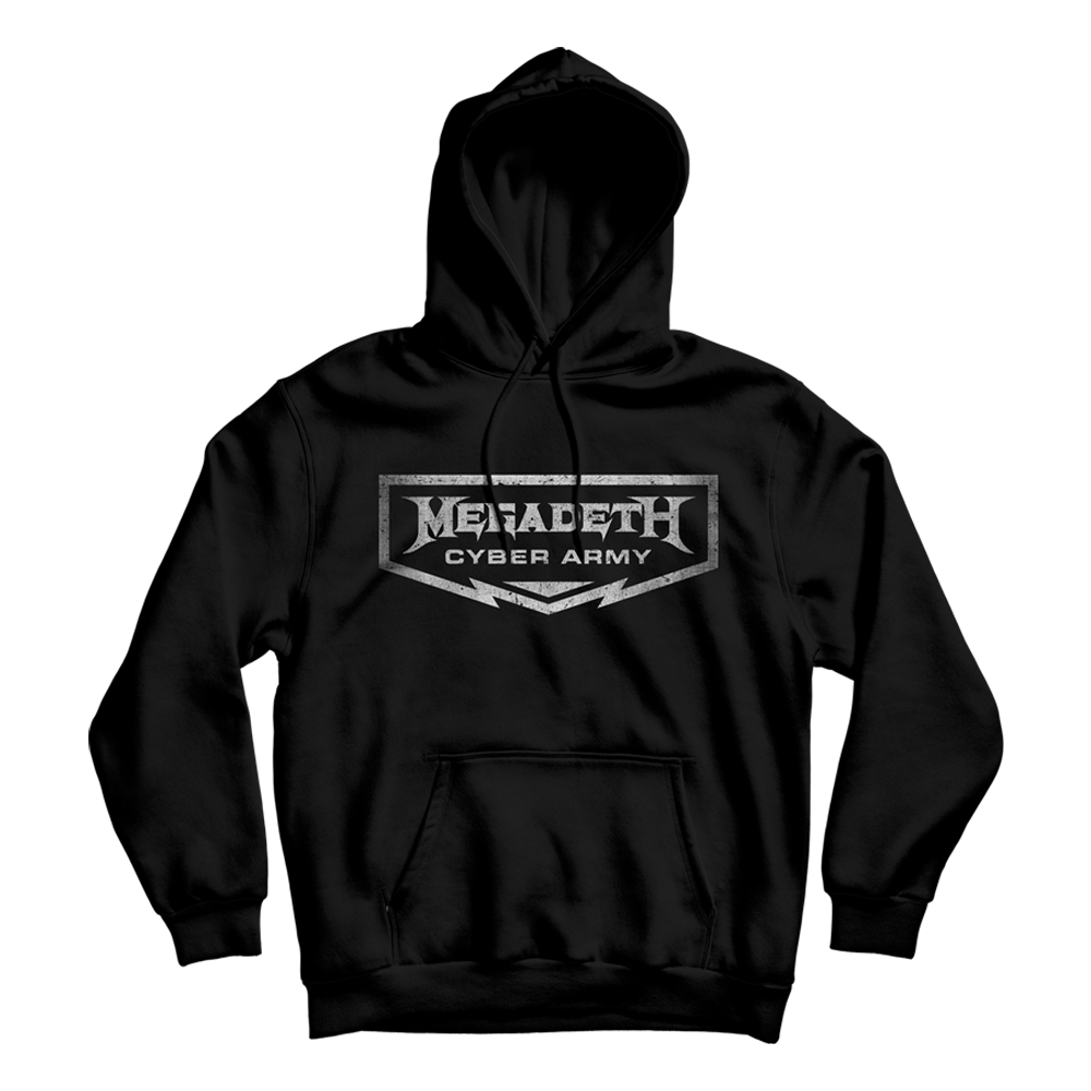 Megadeth Cyber Army Black Hoodie