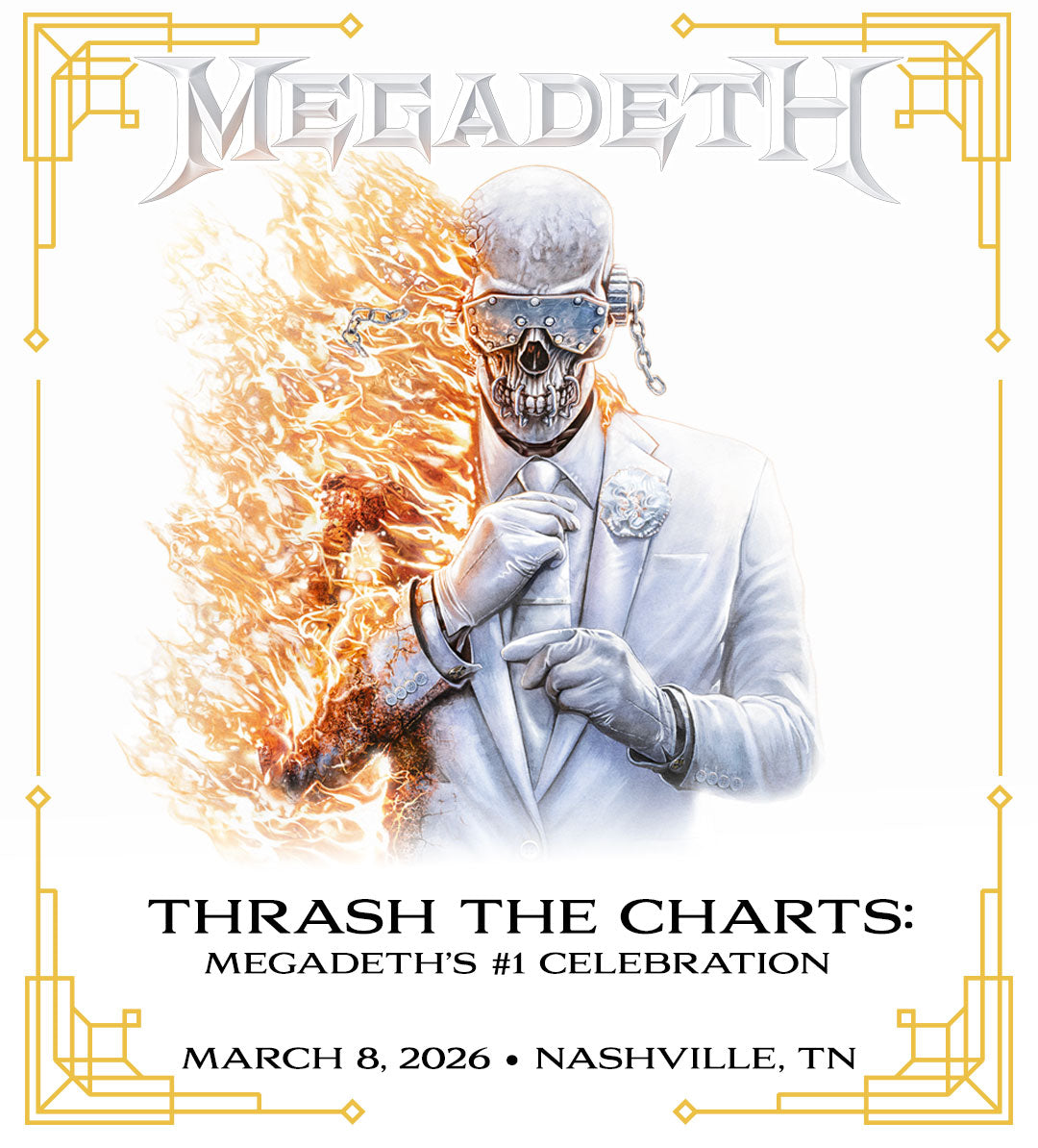 Thrash The Charts: Megadeth's #1 Celebration Event