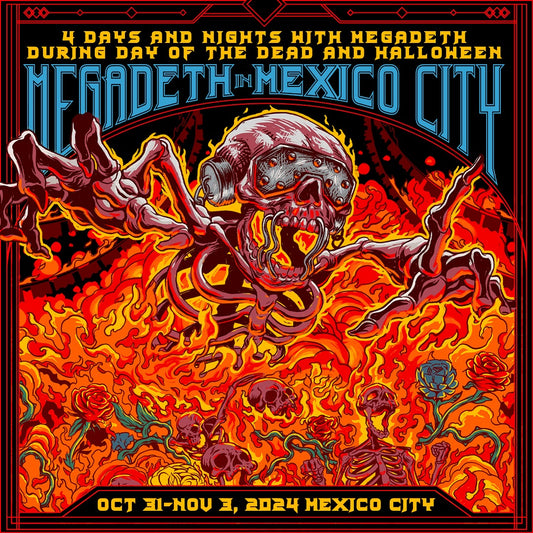 Megadeth in Mexico City