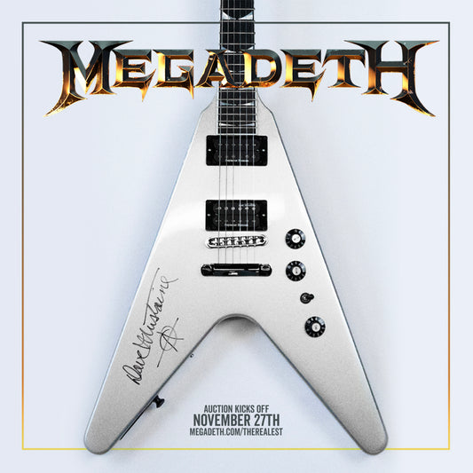 Megadeth Exclusive Memorabilia Auction
