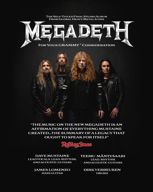 Megadeth - For Your GRAMMY Consideration