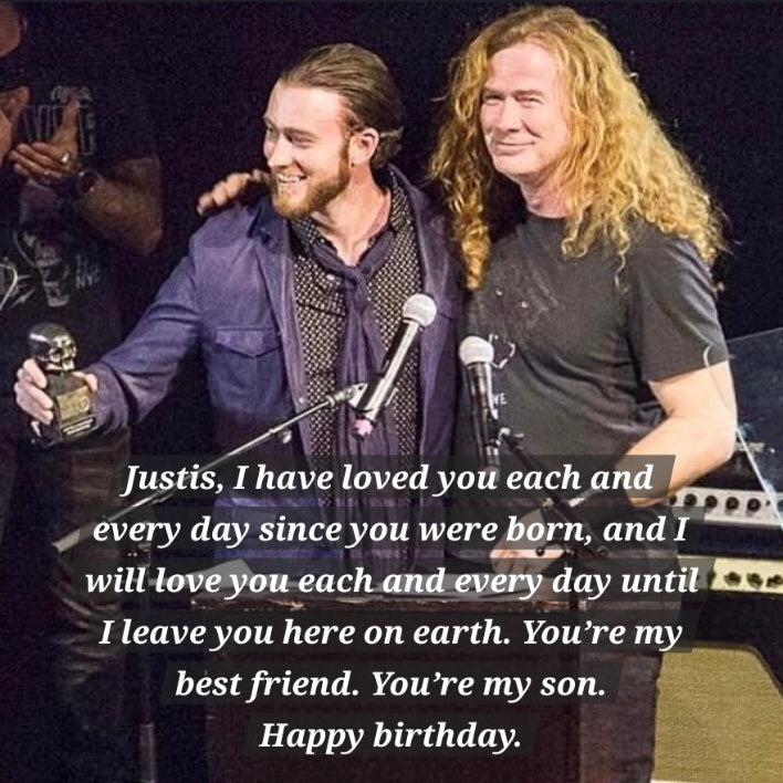Happy Birthday Justis Mustaine!
