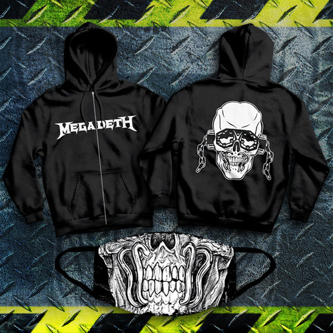 Vic Zip Hoodie/Mask Special – Megadeth