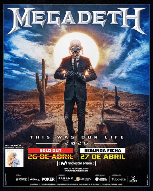 Second Bogotá show added — April 27, 2026!