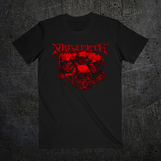 Vic Rattlehead Red Tee