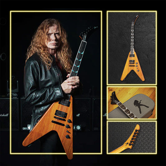 Dave Mustaine 2022 Stage Played Gibson Guitars