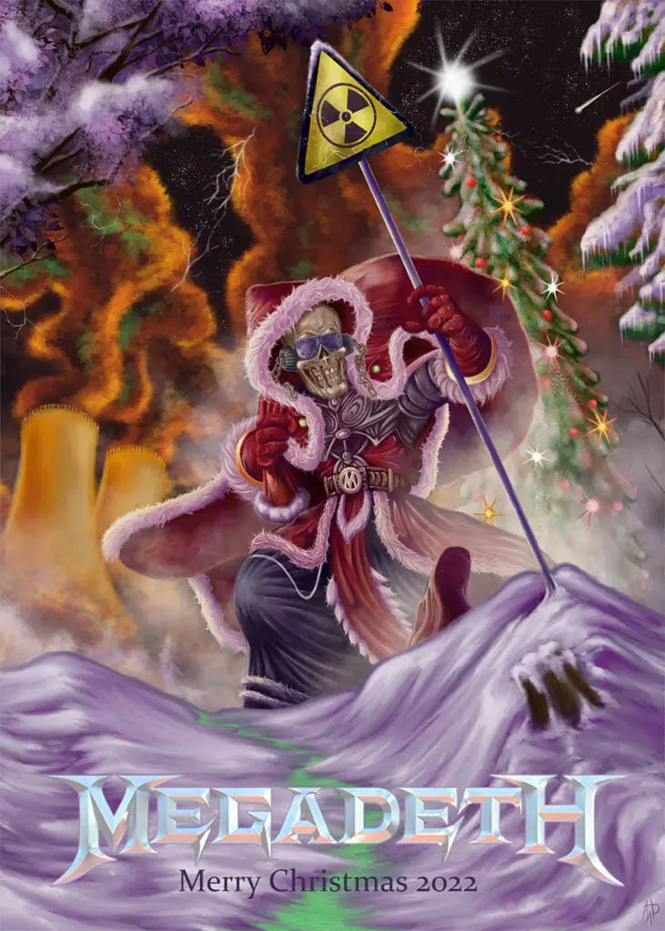 Megadeth Christmas Card Contest 2022 Winners!