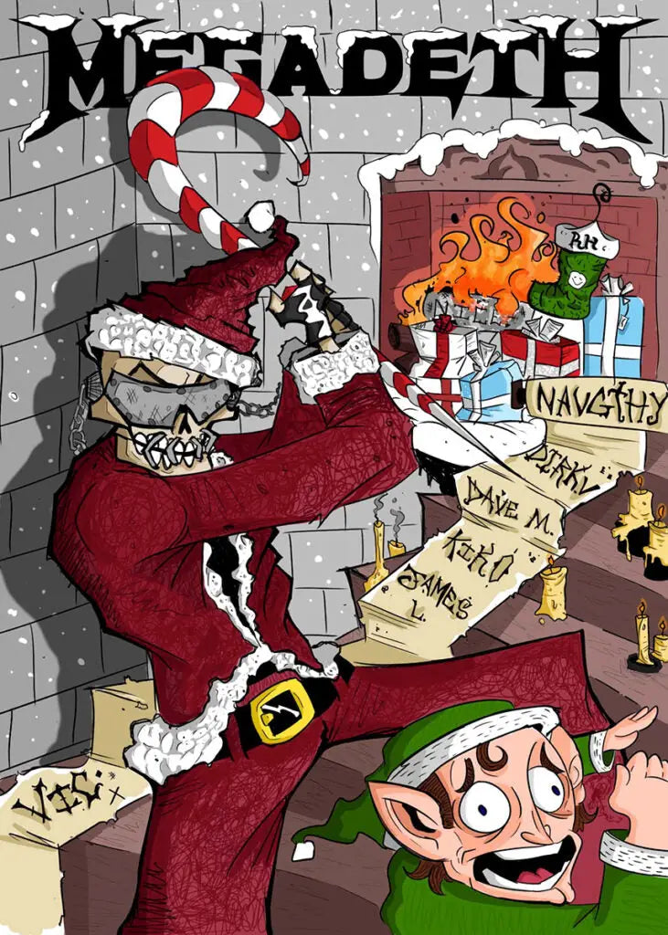 Megadeth Christmas Card Contest 2022 Winners!