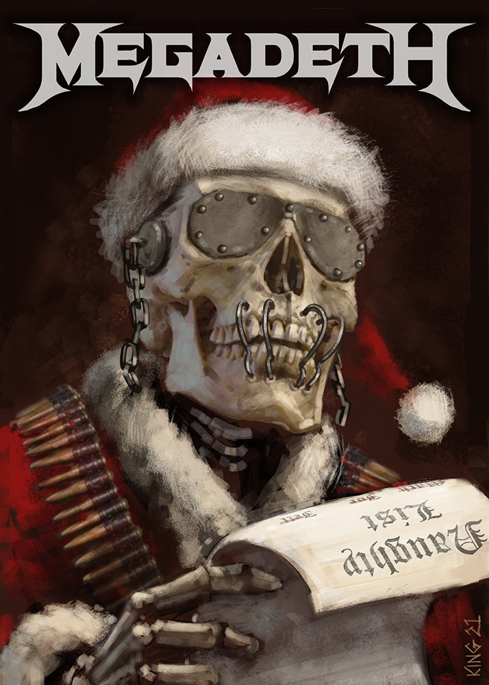 Megadeth Christmas Card Contest 2019 Winners!