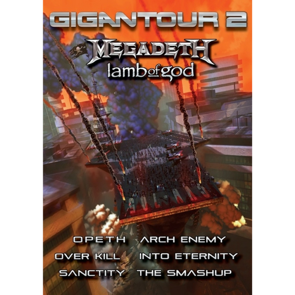 Gigantour 2 [DVD] – Megadeth