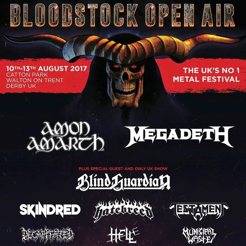 Megadeth to Headline Bloodstock Open Air Festival