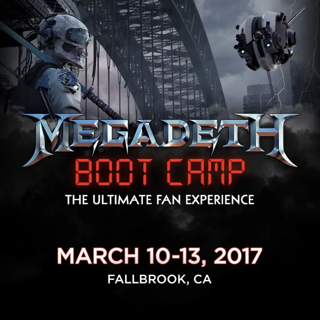 Win Two Tickets to Megadeth Boot Camp 2017 239