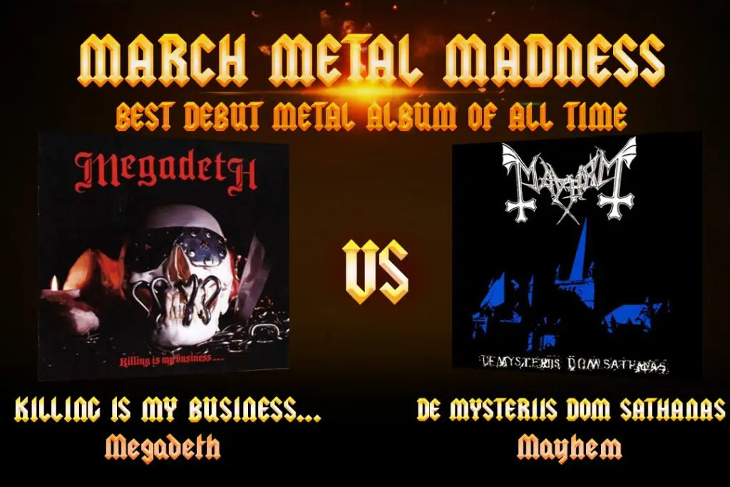 Megadeth vs Mayhem March Metal Madness 2017 Round 1