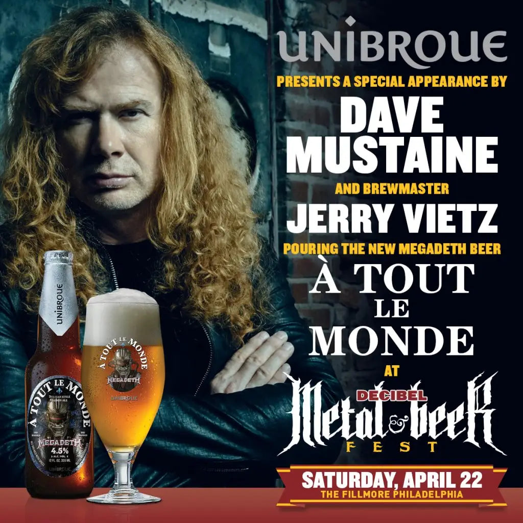 Dave Mustaine to Appear at Decibel Metal & Beer Fest