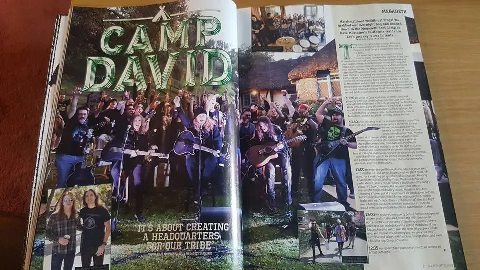 Megadeth Boot Camp Featured in New Issue of Metal Hammer