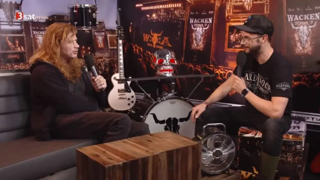 Dave Mustaine Interviewed at Wacken Open Air