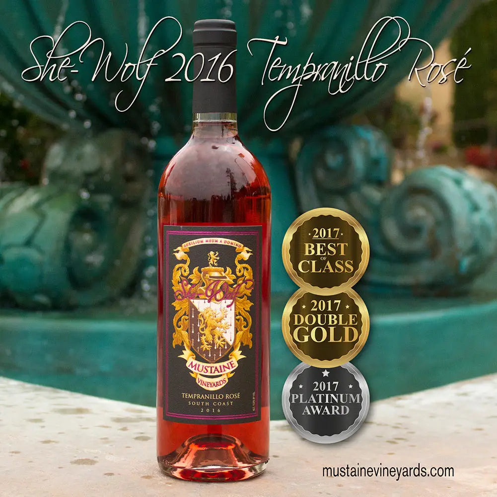 SPECIAL She-Wolf 2016 Tempranillo Rosé