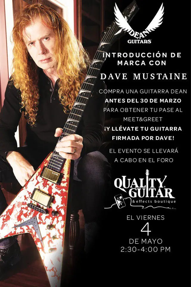 Meet Dave Mustaine in Mexico City!