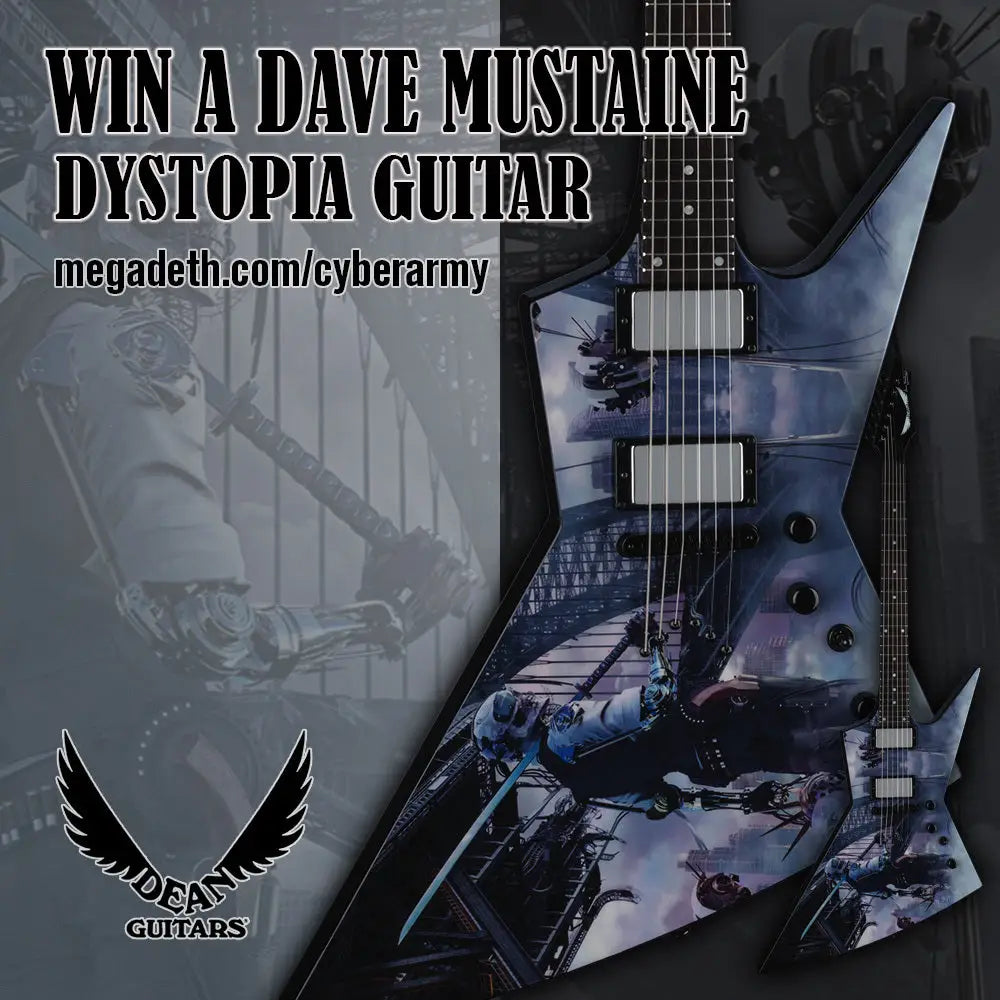 Win a Dave Mustaine Dystopia Guitar!