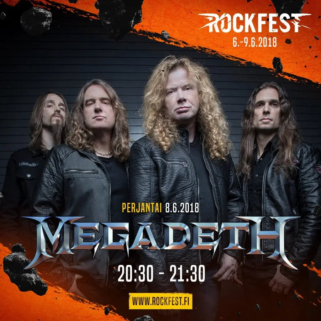 Megadeth To Perform at Rockfest in Finland June 8