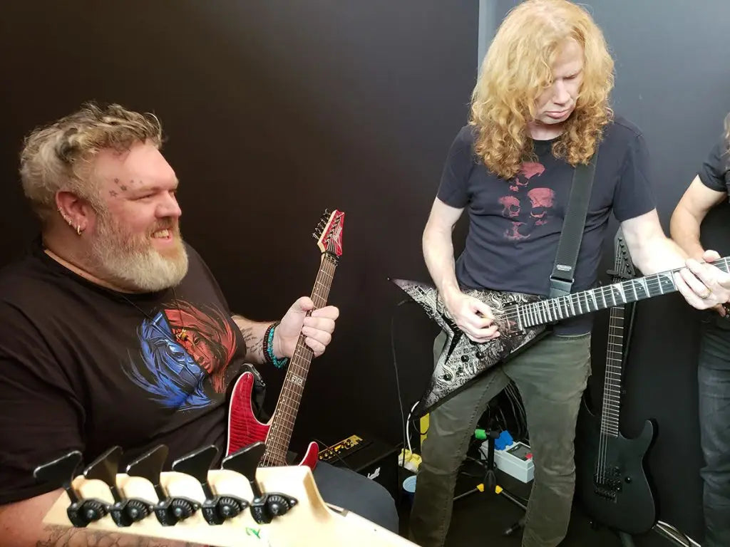 Kristian Nairn Jams with Megadeth and More! (Video)