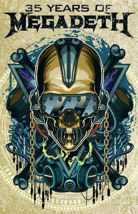 Design a Vic Rattlehead Poster: Highlights