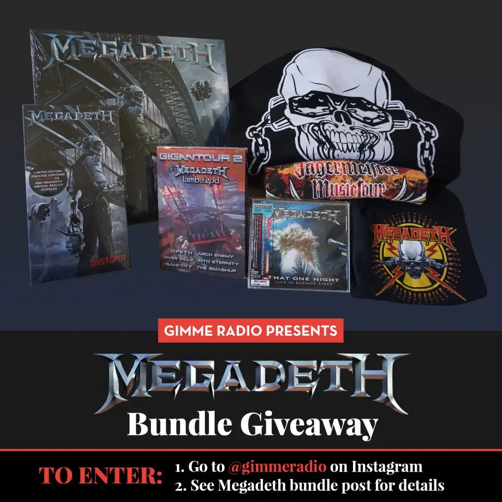 Megadeth Bundle Giveaway
