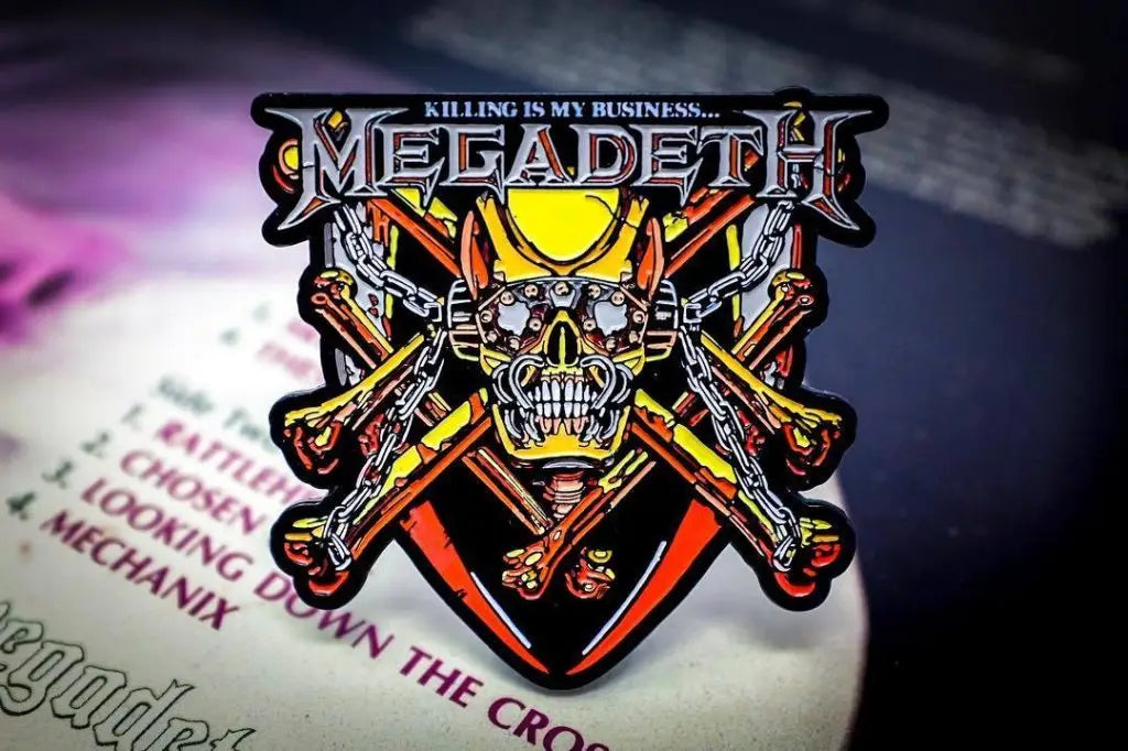 Megadeth Killing Is My Business Pins Available