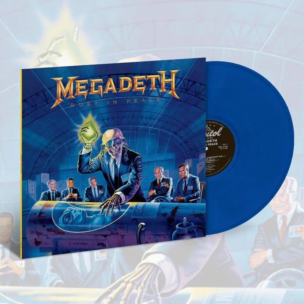 Rust in Peace’ Now Available on Blue Vinyl