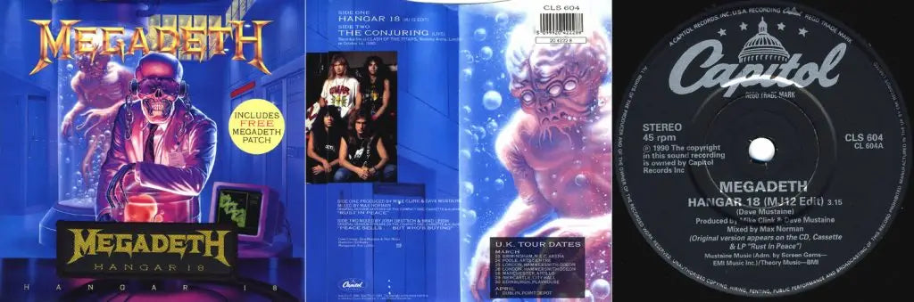 Rust in Peace singles & promos