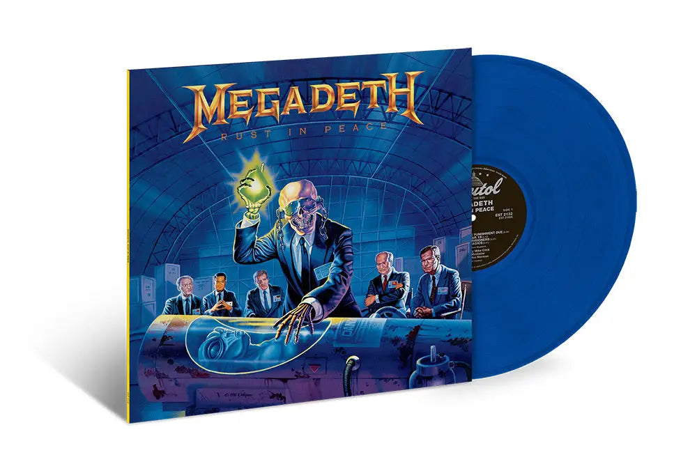 Rust in Peace' Blue Vinyl Pre-Order + Sweepstakes – Megadeth