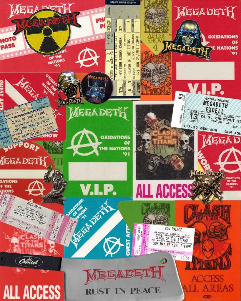 Megadeth World Tours 1990-1991