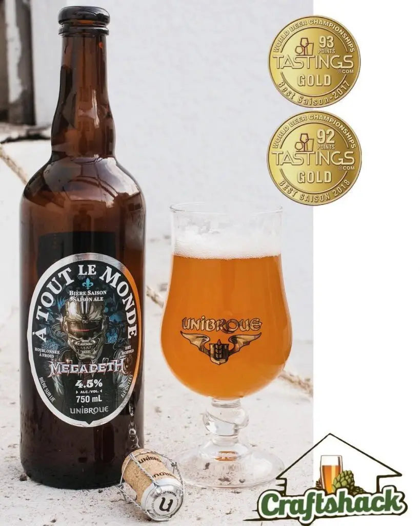 Megadeth Beer at Craftshack
