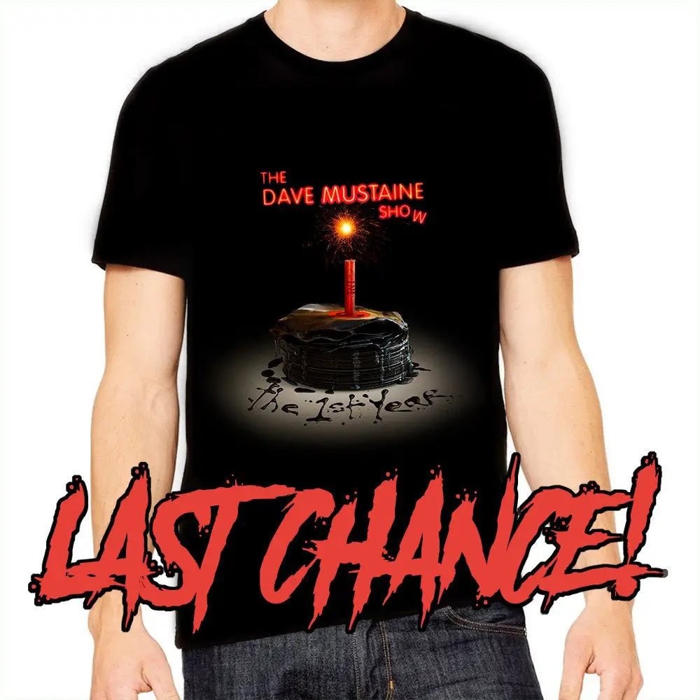 The Dave Mustaine Show Anniversary T-Shirt