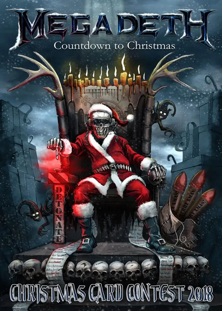 Megadeth Christmas Card Contest 2018