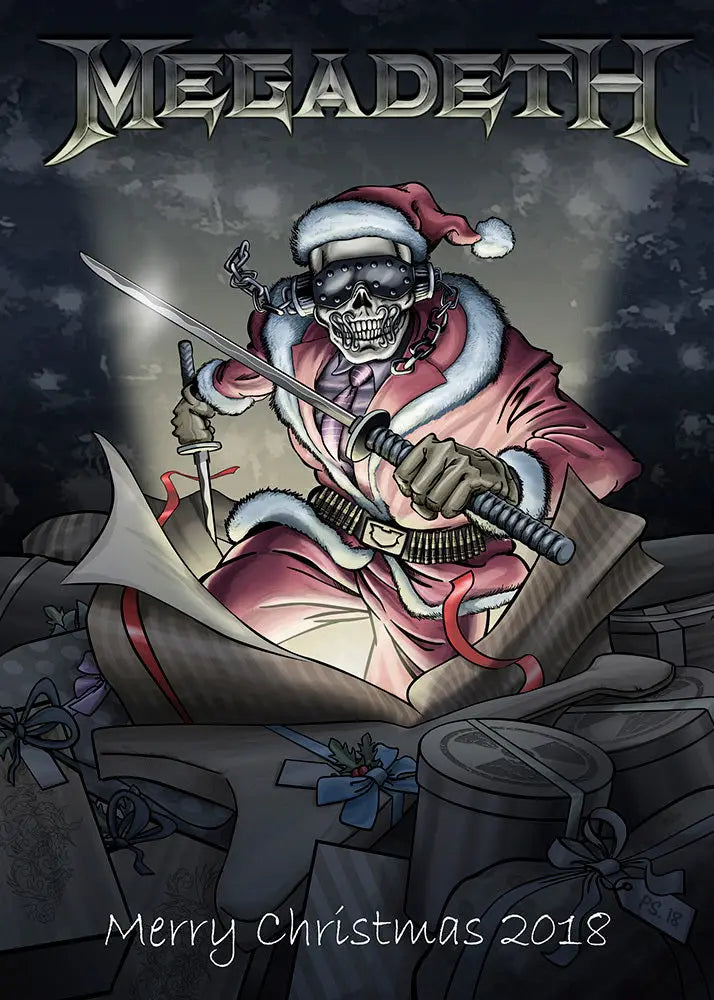 Megadeth Christmas Card Contest 2018 Winners!