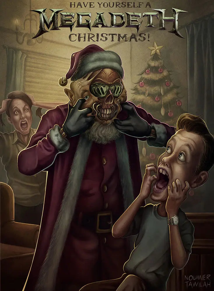 Megadeth Christmas Card Contest 2018 Winners!
