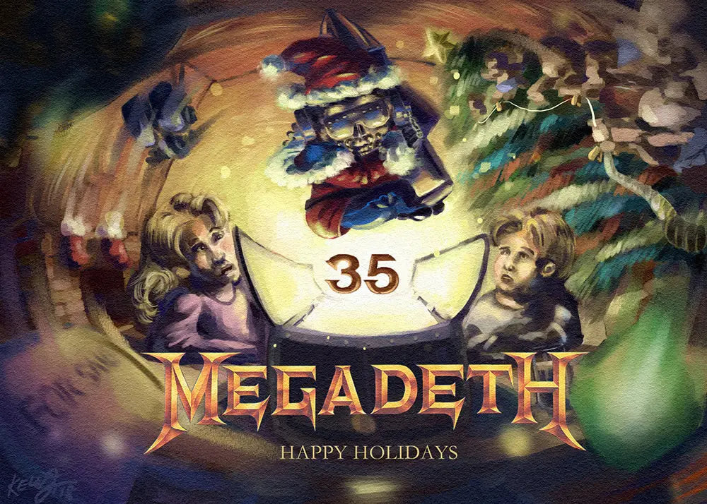 Megadeth Christmas Card Contest 2018 Winners!