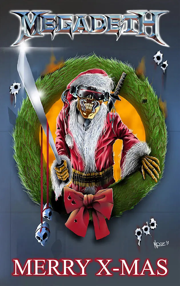Megadeth Christmas Card Contest 2018 Winners!