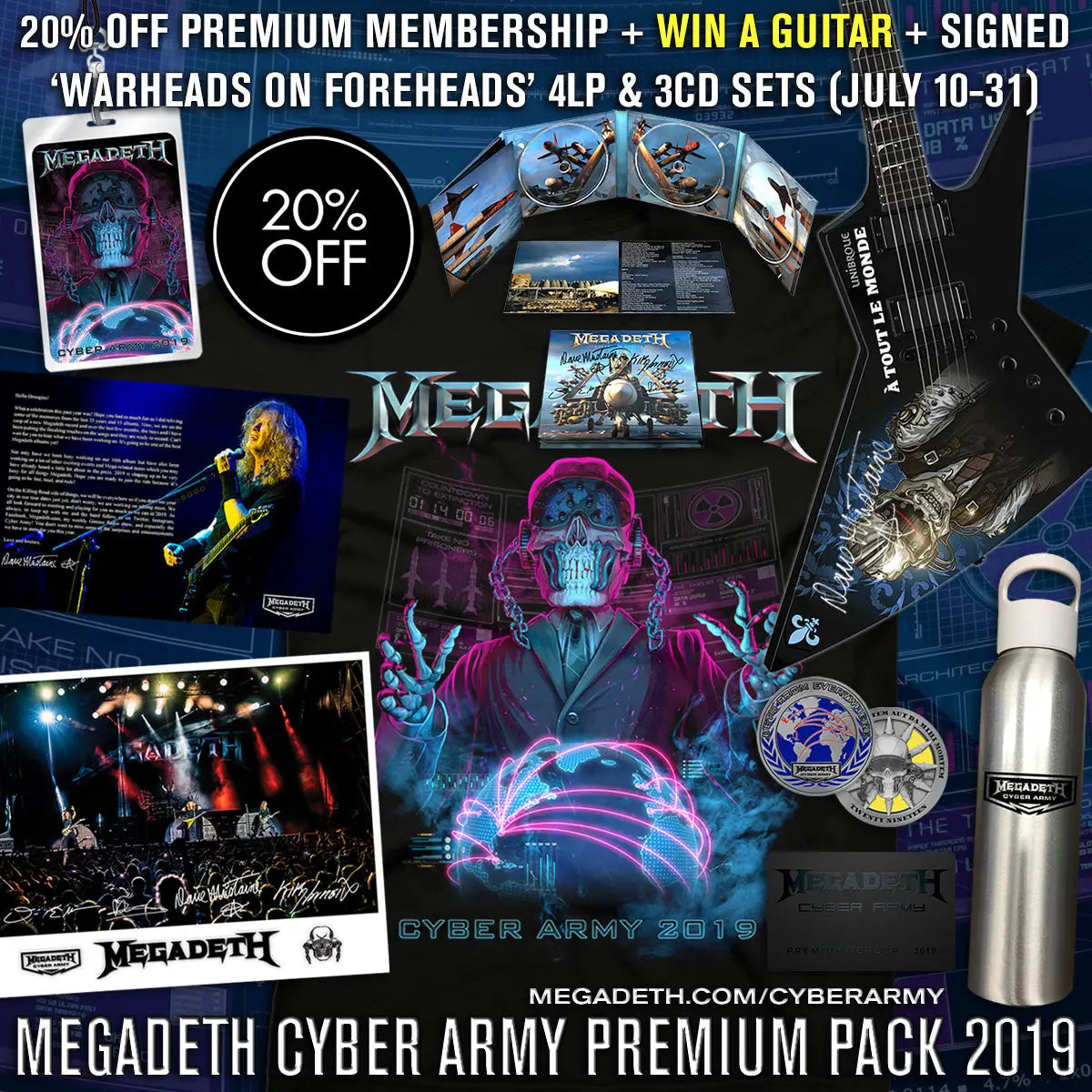 Megadeth Cyber Army Special - Ending Soon
