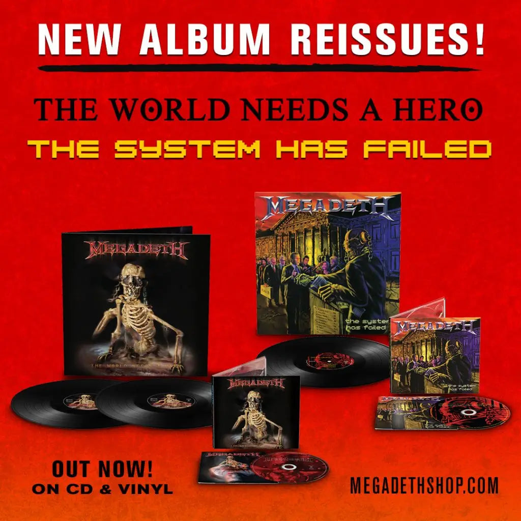 The World Needs a Hero’ & ’The System Has Failed’ Reissues Out Now!
